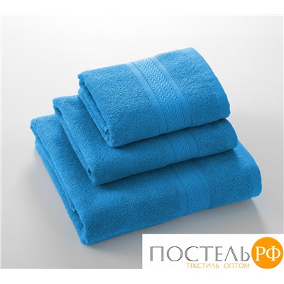 УтрГл7014040 Утро голубой 70*140 махровое полотенце Г/К 400 г Махровые изделия Comfort Life