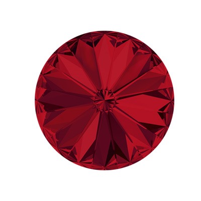 "Сваровски" 1122 цветн. 14 мм кристалл 6 шт в пакете стразы красный (light siam 227)