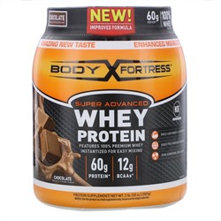 Body Fortress, Super Advanced Whey Protein, Chocolate, 2 lb (907 g)