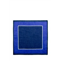 Карманный платок GREG Hanky-poly 33х33-синий 810.1.13