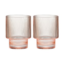 Набор стаканов для воды Modern Classic, розовый, 0,32 л, 2 шт, 62710