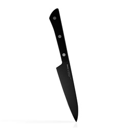 2429 FISSMAN Универсальный нож TANTO KURO 13 см с покрытием (3Cr13 сталь)