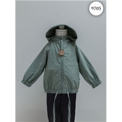 9705 Куртка детская Caramell ЗЕЛЕНЫЙ