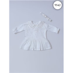 9542 Платье детское Caramell КРЕМОВЫЙ