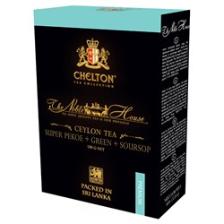Чай Chelton «Благородный Дом» (Черный и зеленый с кусочками соусепа) 200 гр картон