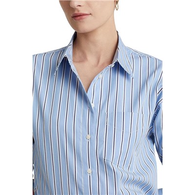 LAUREN Ralph Lauren Striped Cotton Broadcloth Shirt