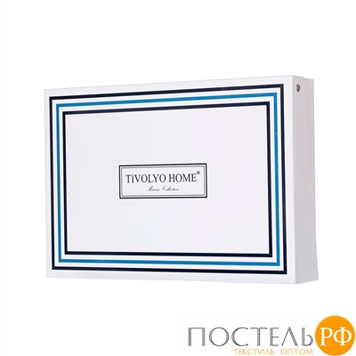 H2S786KBEGRI Набор полотенец Tivolyo Home CROSS кремовый/серый 2 предмета