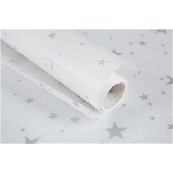 Силиконизированная бумага для выпечки с рисунком "Звезды" (рулон 25м)