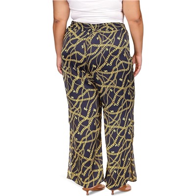 MICHAEL Michael Kors Plus Size Chain High Slit Pants