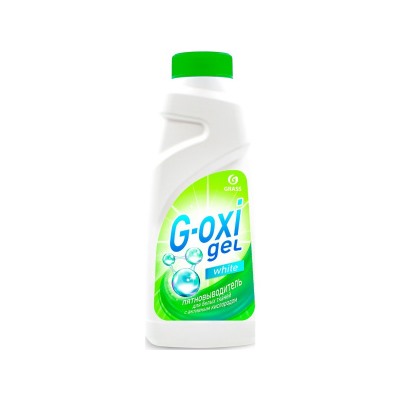Пятновыводитель-отбеливатель G-Oxi  для белых вещей с активным кислородом (флакон 500 мл)