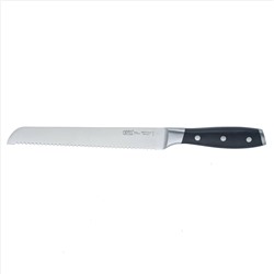 50580 GIPFEL Нож для хлеба HORECA PRO 20см, кованый. Материал лезвия: сталь X30CR13. Материал ручки: пластик ABS. Толщина: 2,3 мм.