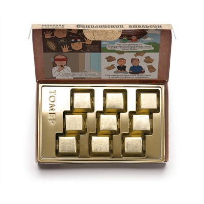 Горький шоколад Томер "Дети" классический трюфель, 115 гр картон