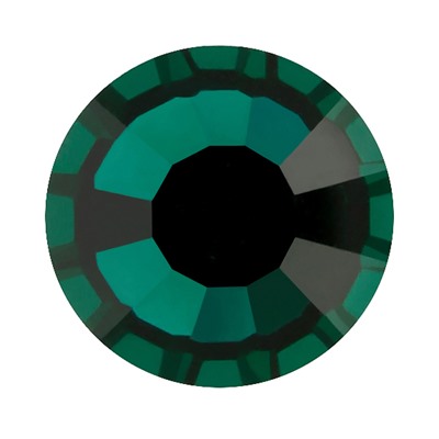 Страз клеевой "PRECIOSA" 438-11-612 i SS08 цветн. 2.4 мм стекло 144 шт в пакете изумруд (emerald 50730)