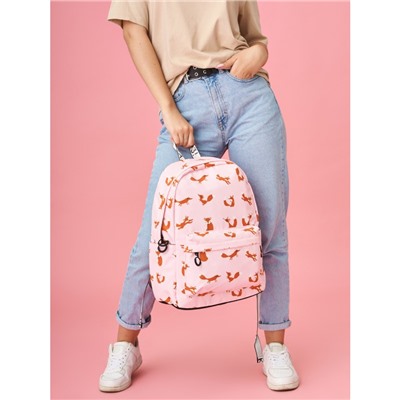 Рюкзак "Лисички" розовый