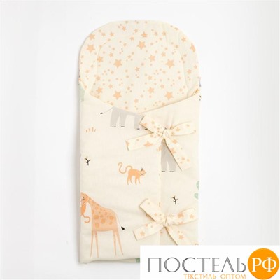 Одеяло-конверт "Крошка Я" Safari, 33х73 см, 100% хлопок 5100060