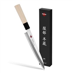 2580 FISSMAN Нож Янагиба Kensei Hanzo 21см (сталь AUS-8)