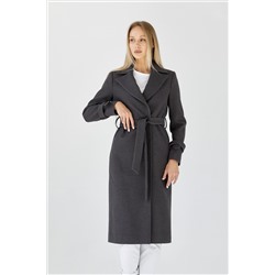 Пальто женское демисезонное 22530  (темно-серый)