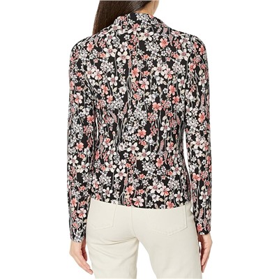 Tommy Hilfiger Long Sleeve Knot Top Floral