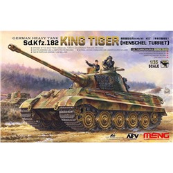 "MENG" TS-031 "танк" Sd.Kfz.182 King Tiger (Henschel Turret) 1/35