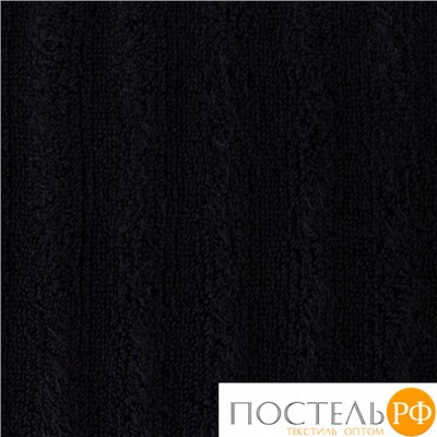 Полотенце махровое Этель "Waves" чёрный, 30х60 см, 100% хлопок, 460 гр/м2 6248306