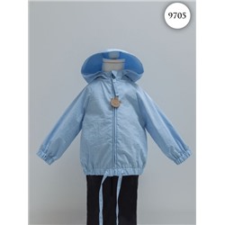 9705 Куртка детская Caramell ГОЛУБОЙ