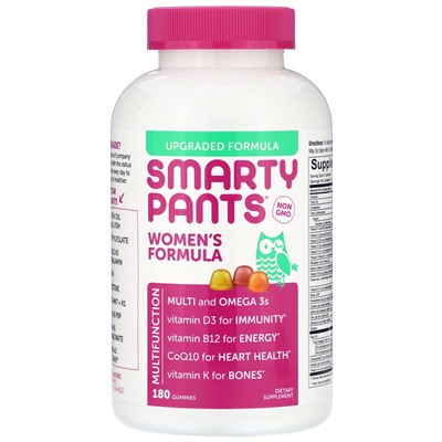 SmartyPants, Комплекс для женщин, 180 жевательных таблеток