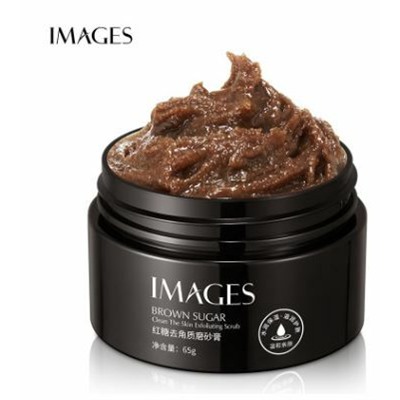 Sale! IMAGES, Отшелушивающий и увлажняющий скраб для лица с коричневым сахаром, 65 гр.