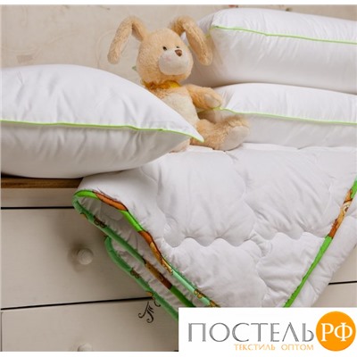 БМ-О-2-2 Одеяло "Бамбуковый медвежонок" 100х150 стеганое легкое, 200 гр/м2
