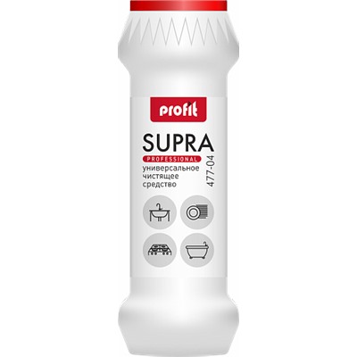 477-04 PROFIT SUPRA Чистящий порошок с дезинфицирующим эффектом. 0,4л