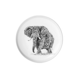 Тарелка десертная Африканский слон, 20 см, 60163