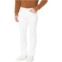 U.S. POLO ASSN. Slim Straight Stretch Five-Pocket Jeans in White