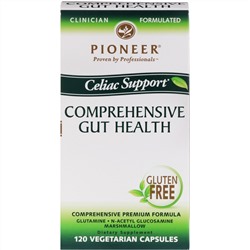 Pioneer Nutritional Formulas,  Celiac Support, Общее здоровье кишечника, 120 растительных капсул