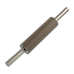 51551 GIPFEL Скалка ECO 40 см из нержавеющей стали, с крутящимися ручками. Материал: силикон, нержавеющая сталь. Цвет: бежевый