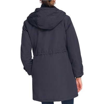 Calvin Klein Parka with Faux Sherpa Hood