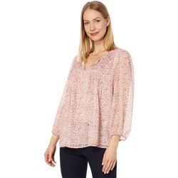 Tommy Hilfiger Floral Pin Tuck Blouse
