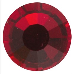 Страз клеевой "Zlatka" цветные 3.1 мм стекло 72 шт  красный (Siam)