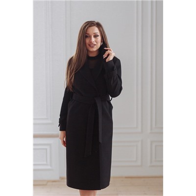 Пальто женское демисезонное 22530  (черный)