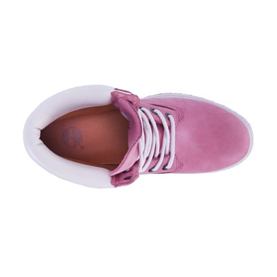 Ботинки Timberland 6 INCH Premium Boot Pink (без меха) арт 135-6