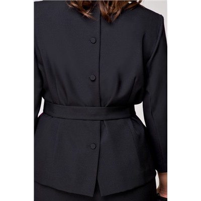 Блуза, юбка  Мишель стиль артикул 1067-6 черный+зеленый
