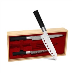 2710 FISSMAN Набор ножей MINAMINO 3 пр. (420J2 сталь)