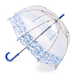 L787-3017 BlueDitsyBorder (Бордюр) Зонт женский трость Fulton