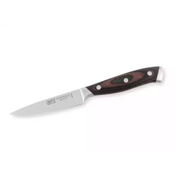 6973  Нож для чистки овощей MAGESTIC 9см. Материал лезвия: сталь X50CrMoV15. Материал ручки: сталь, древеснослоистый пластик. Толщина: 2мм