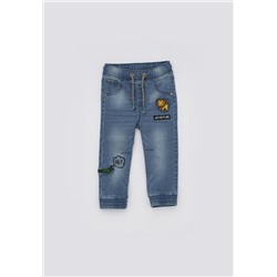 Детские джинсы с пэтчами для мальчиков Pum