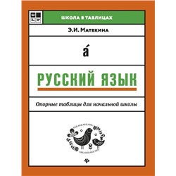Эмма Матекина: Русский язык. Опорные таблицы для начальной школы