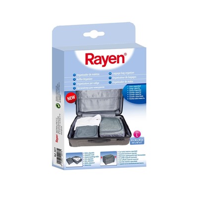 Органайзер в сумку L "Rayen", 25 x 20 x 20 cm · 10” x 8” x 8”