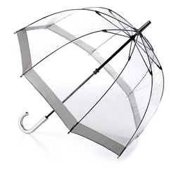 L041-03 Silver (Серебряный) Зонт женский трость Fulton