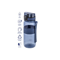 Бутылка для воды 650 мл 7,6*7,6*22,5 см "Water Balance" синяя