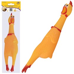 Игрушка-пищалка для животных "Биг Чикен", длина 29,5 см