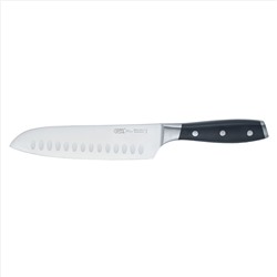 50581 GIPFEL Нож Сантоку HORECA PRO 18 см, кованый. Материал лезвия: сталь X30CR13. Материал ручки: пластик ABS. Толщина: 2,3мм.