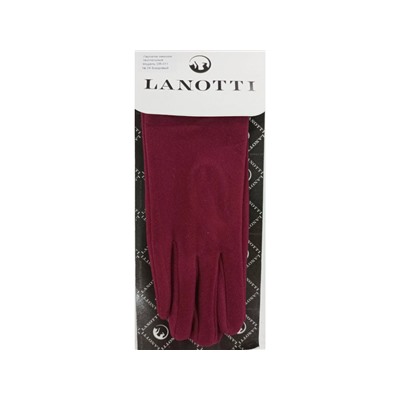 Перчатки Lanotti DR-011/Бордовый